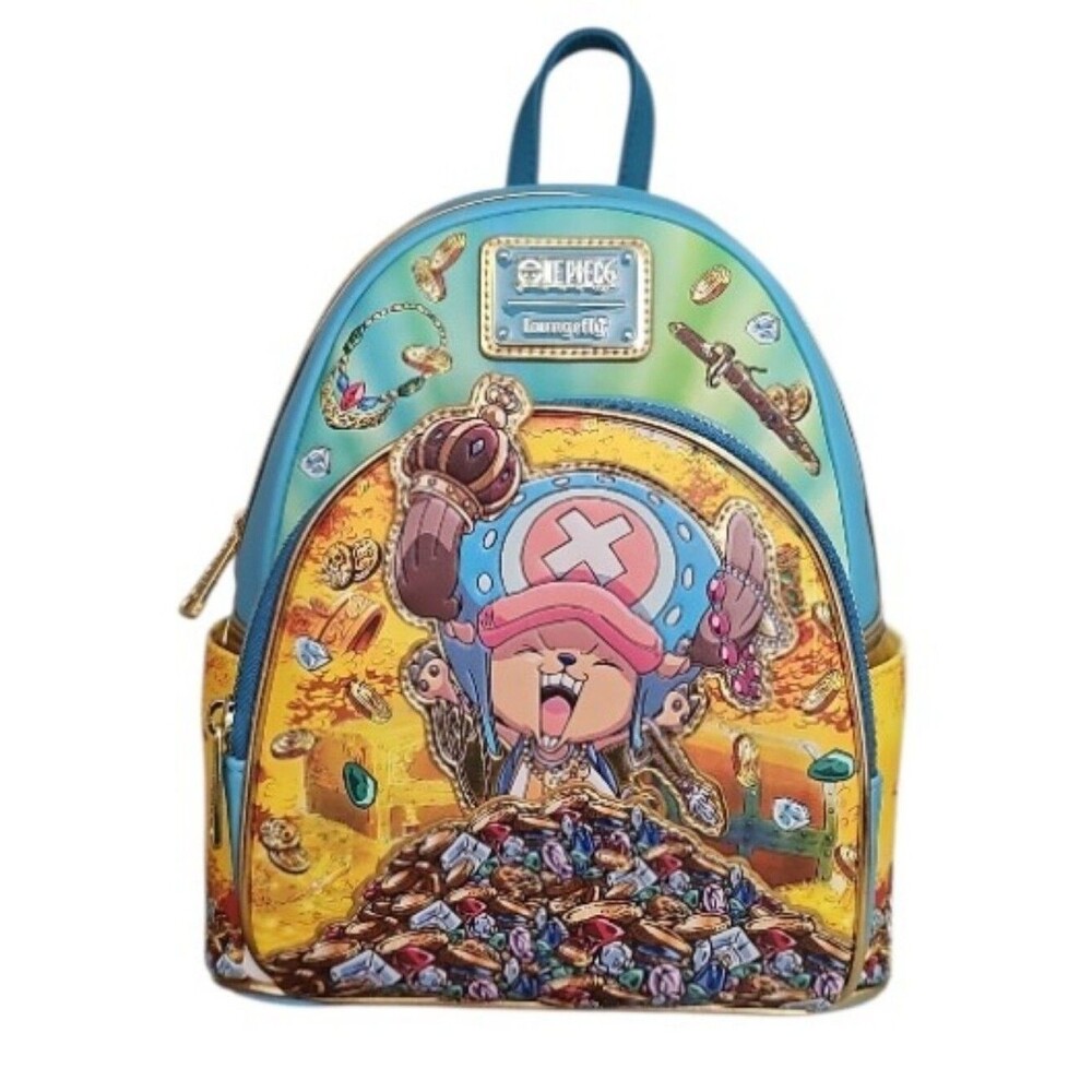 Loungefly One Piece Chopper Treasure Mini Backpack EE Exclusive NWT Limited Ed